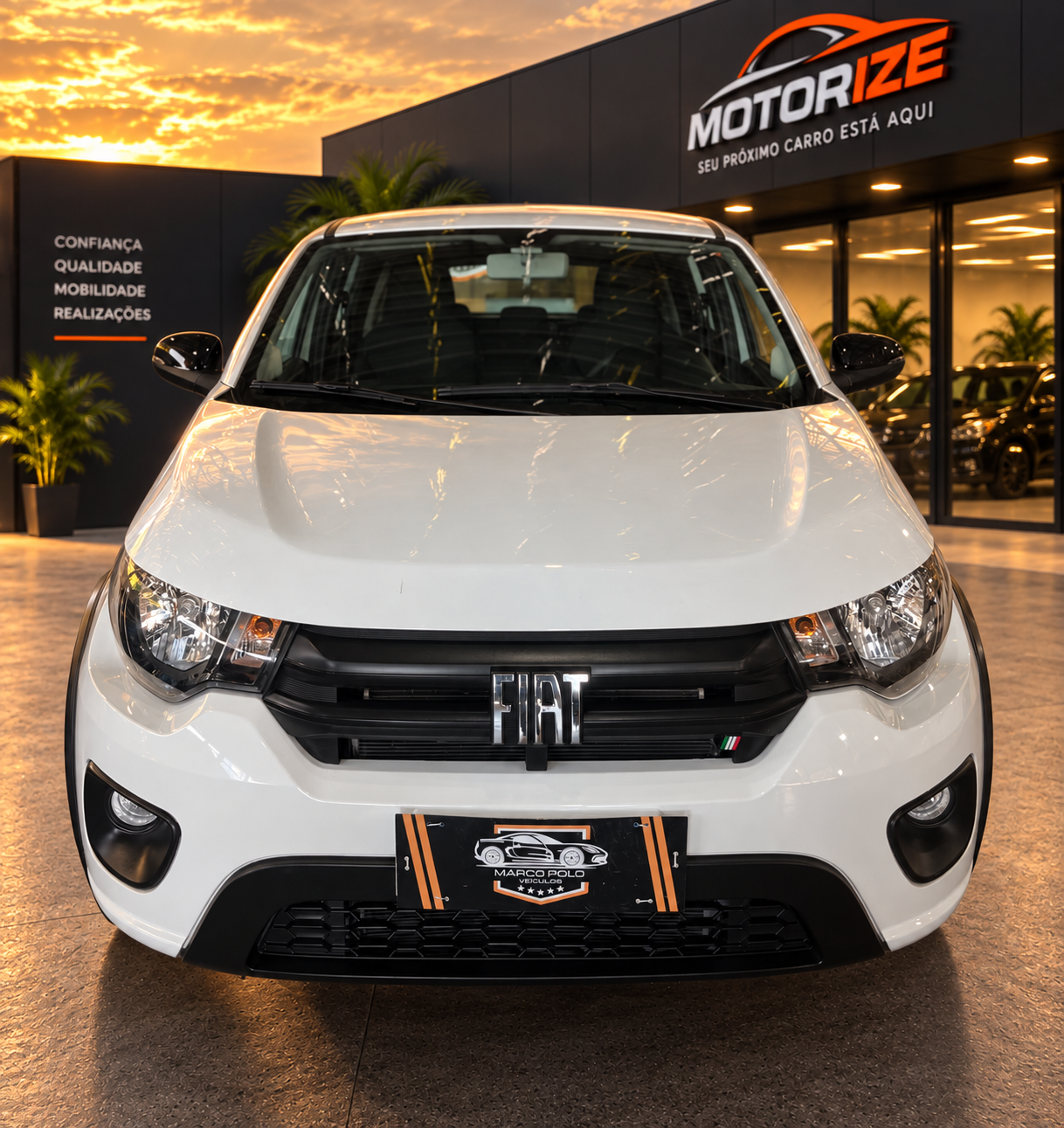 Fiat Mobi Like 1.0 — frontal