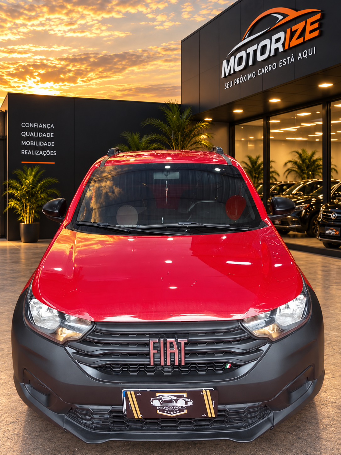 Fiat Strada Cabine Simples — frontal