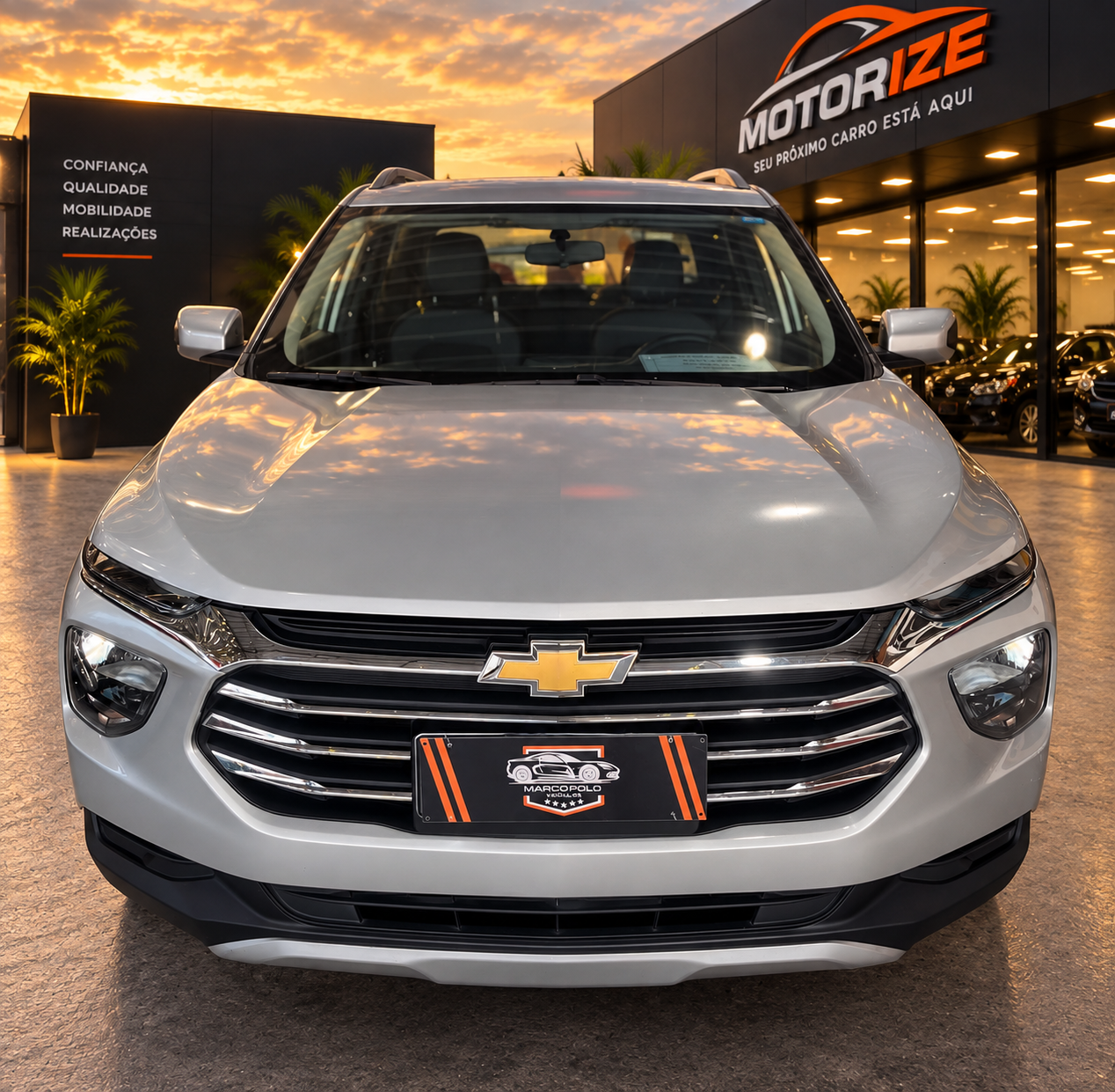 Chevrolet Montana LTZ 1.2 Turbo AT — frontal