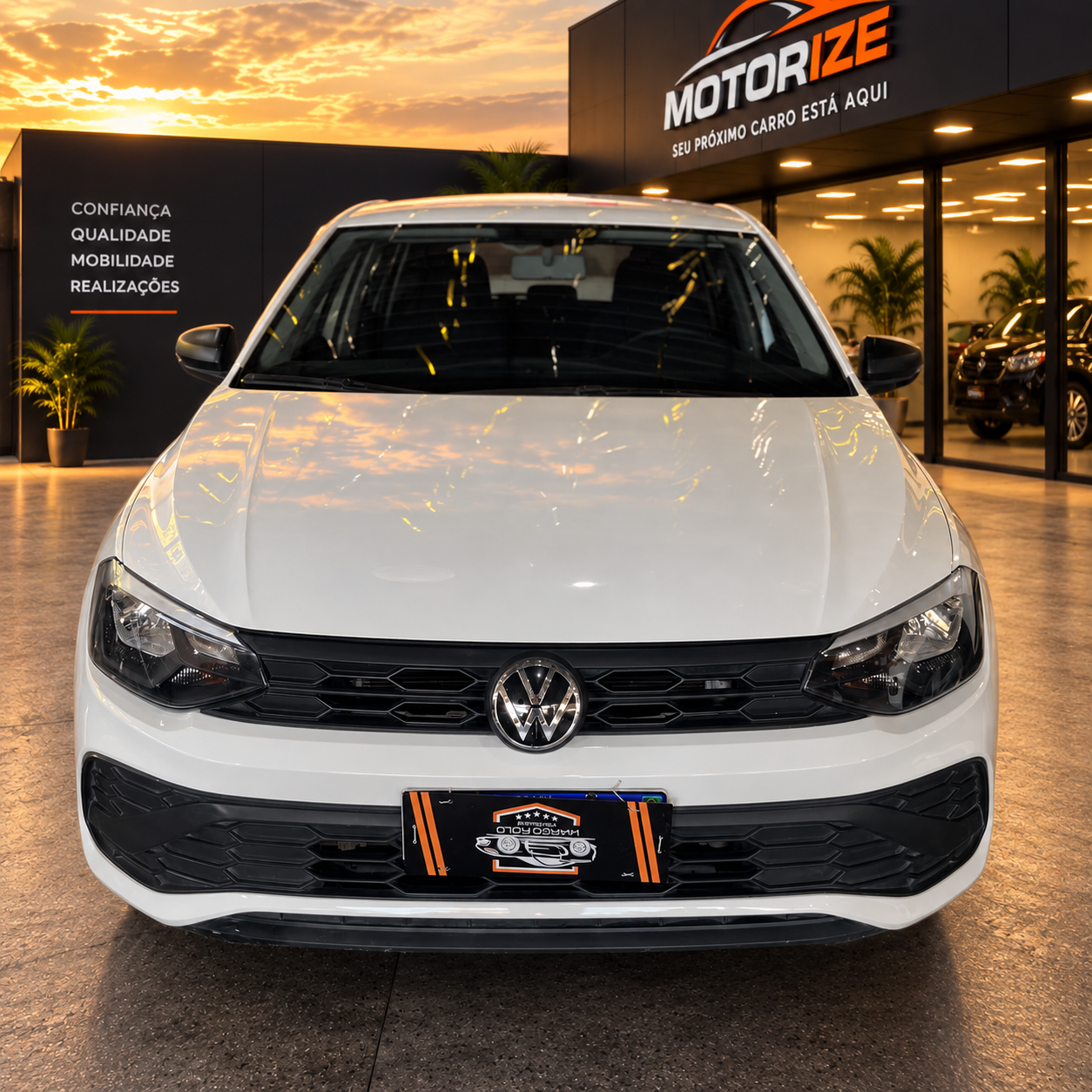 Volkswagen Polo Track 1.0 MPI — frontal