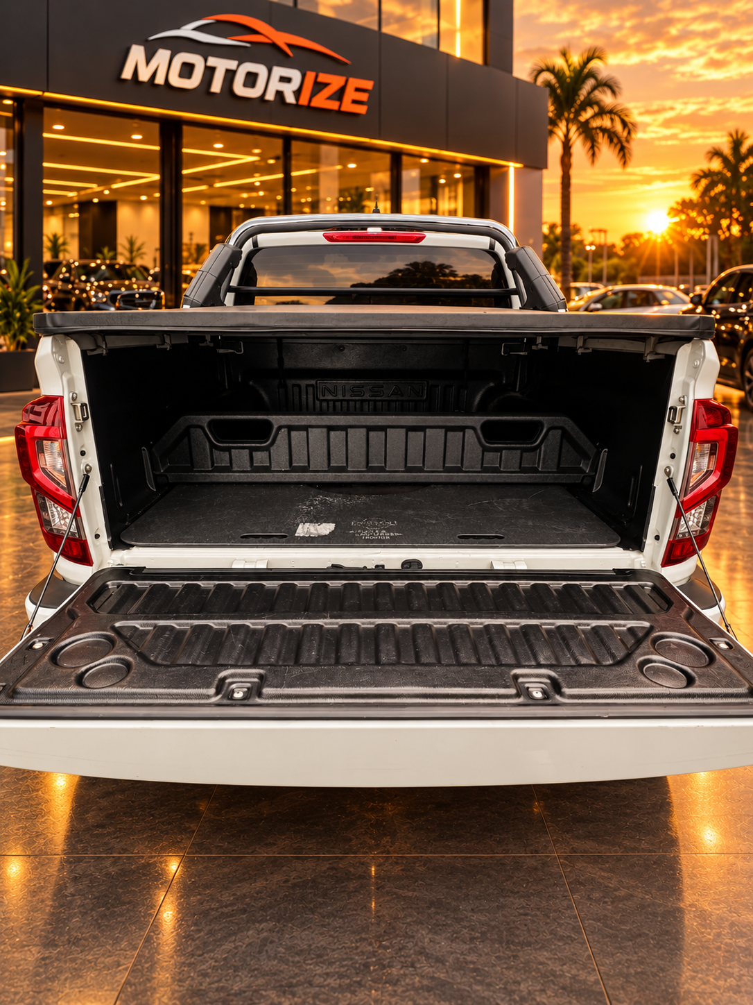 Caçamba da Nissan Frontier Platinum 2.3 Diesel 4x4